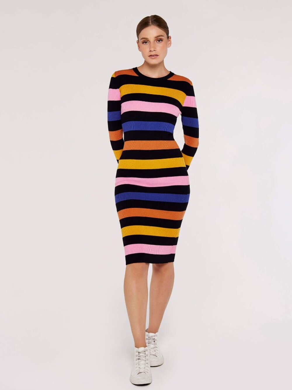 Stripe Sweater Dress